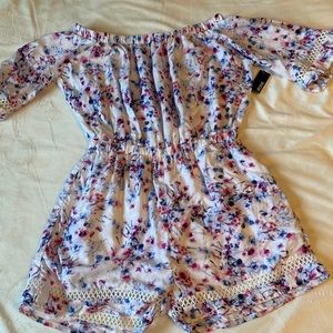 NEW Ardene Off The Shoulder Romper